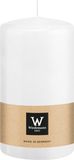 Wiedemann Bougie cylindrique/bougie pilier - blanc - 13 x 7 cm - 52 heures de combustion - bougies pilier