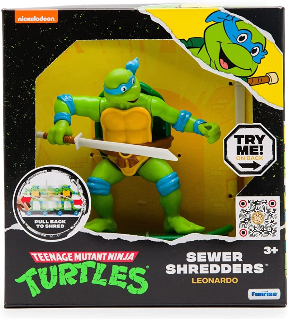 Funrise teenage mutant ninja turtles sewer shredders - leonardo