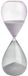 TFA Dostmann sablier gris, rose analogique