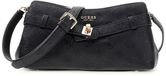 GUESS Ella Logo Girlfriend Crossbody Black Logo noir