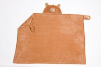 Kanguru Plaid 100 x 130 cm Bruin Polyester