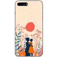 Apple iPhone 8 Plus Siliconen hoesje Breath of Tenderness