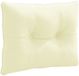 vidaXL Coussin de dossier PUTTEN 100% Polyester Crème 60 x 40 x 10 cm