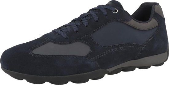 Geox U Snake 2.0 C - Leren herentrainers U45GXC 02211 C6024 Koffie
