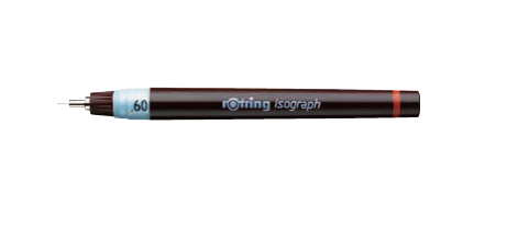 Rotring 1903493 - Kalligrafiepen - Bruin