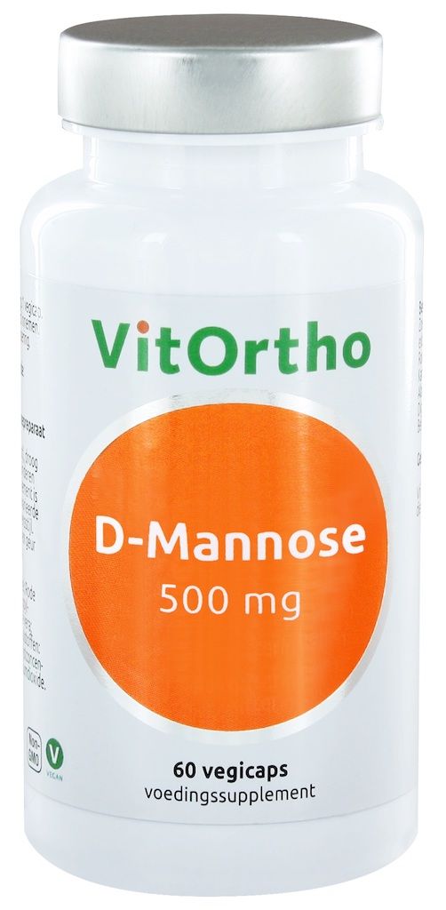 VitOrtho D-Mannose 500mg Capsules - 8717056141343