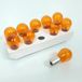 Flosser Lampe pour scooter Honda 300 SH à partir de 2007 12V 21W BAU15s Orange
