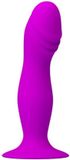 Pretty Love Zwarte Dildo Roze Siliconen