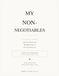 My Non-Negotiables: A Guided Journey to Discover Who You Are, What Matters Most & How You Want to Live