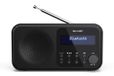 Sharp DR-P420 Radio portable DAB/FM avec Bluetooth - Noir