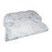 SONDEY Paris Prijsbeschermer voor bank en nekrol, fluffy 100 cm, wit gemêleerd
