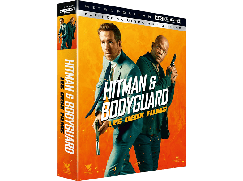 SEVEN SEPT hitman & bodyguard: les deux films - 4k blu-ray