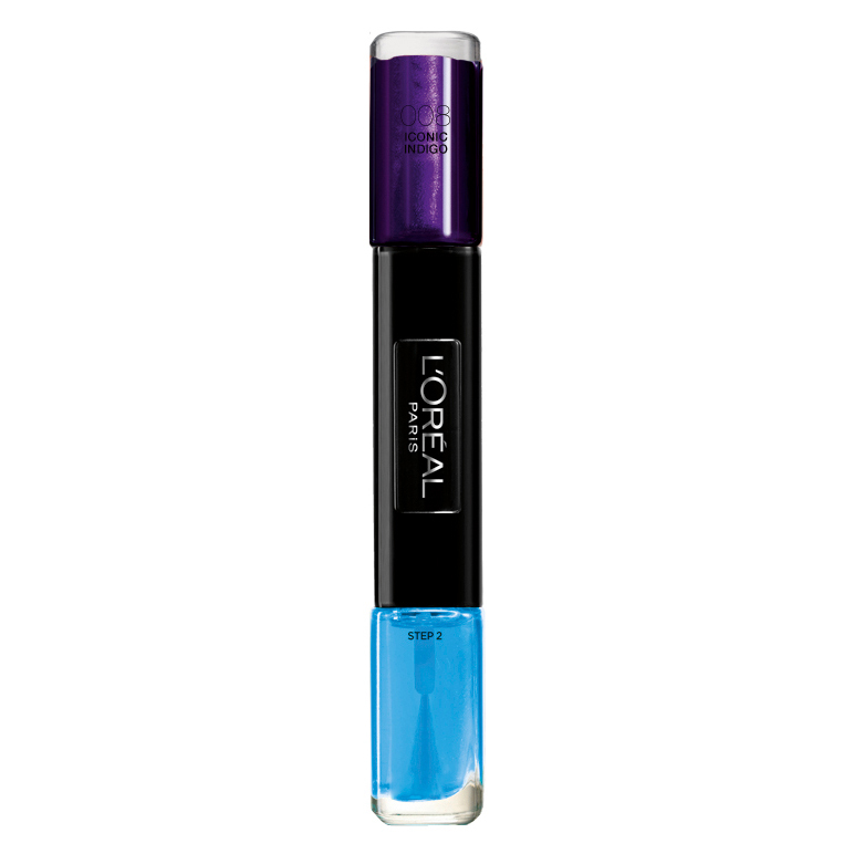 L'Oréal Make-Up Designer Make-up Infallible Nail 8 Iconic Indigo - Paars/Blauw - Nagellak