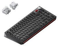 NuPhy WH80 Sans fil Clavier de jeu, QWERTY (États-Unis) - Nebula Black / Magnetic Jade Dragn-N