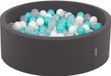 KiddyMoon Ballenbad 90x30cm met 300 ballen ∅ 7cm