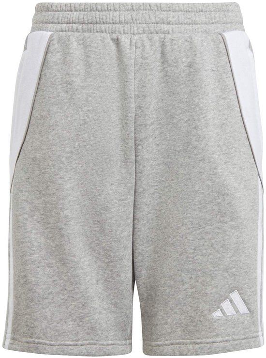 adidas Short Kinderen Tiro 24 Sweat Grijs - Maat 128cm