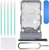 OEM Samsung Dual-SIM Card Slot Holder for Galaxy S21 Ultra - Black