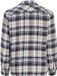 JACK & JONES Overshirt Relaxed Fit Geruit Navy Blazer Polyester Heren XS