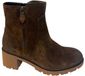 Gabor - Dames - Enkellaarsjes - Nubuck - Bruin - Maat 41