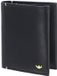 Golden Head Leren kaarthoes Neon RFID Protect Kombischeintasche 1248 Schwarz zwart