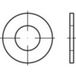 TOOLCRAFT Rondelle 6,5 mm 13 mm Acier 200 pièce(s) TOOLCRAFT 159223