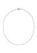 Gaya Necklace Koper 34 cm Zilver Kleur Vrouwen Volwassenen