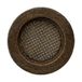 LA PORCELLANA BIANCA - Botanio bruine placemat, diameter 32 cm, rotan