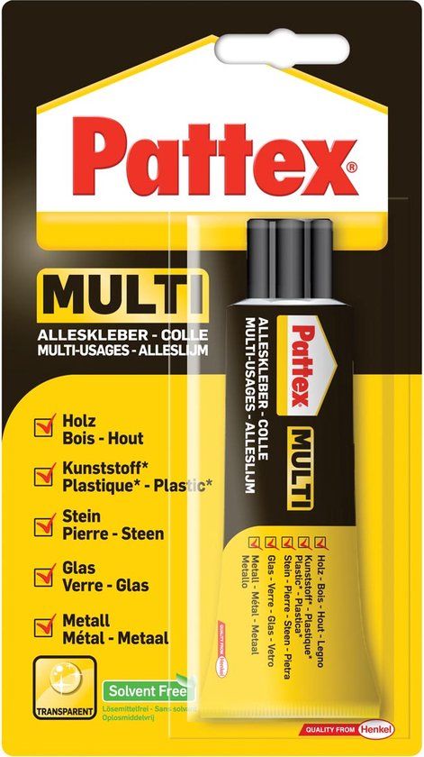 Pattex Multi Alleslijm - 6 x 50g Tubes