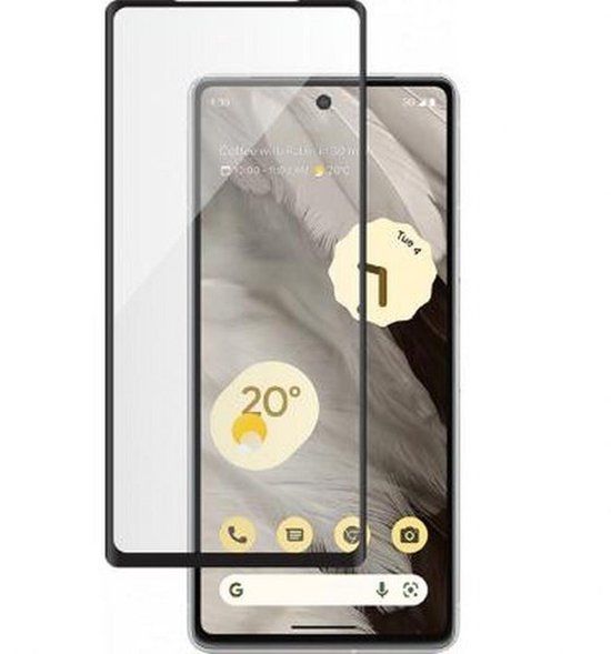 Bigben Connected Screenprotector voor Google Pixel 7a - Tempered Glass 2.5D & Anti-Scratch