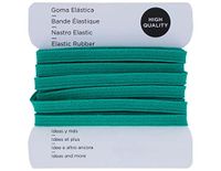Elastisch INNSPIRO Elastisch rubber, smaragdgroen, 5,3 mm, 3 m.
