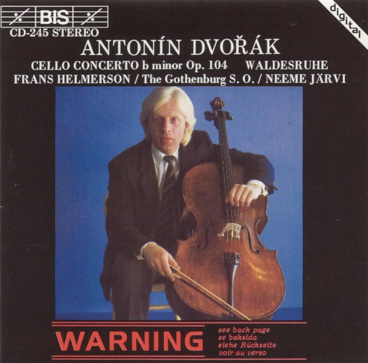 OUTHERE Dvorak - Cello Conc. - Muziek