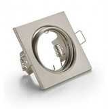 TRIO LEUCHTEN Jura Inbouwspot - Vierkant - Nikkel - GU10