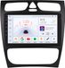 Happiq Autoradio met Bluetooth et CarPlay pour Mercedes-Benz C- et CLK-klasse (W203, W209, S203, A209, W168) - Geschikt pour Apple et Android - Stéréo - Navigation - 3Go 32Go