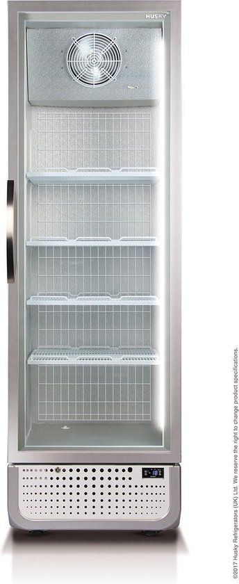 Husky F5PRO-FREEZER - Horeca Vriezer - 378 Liter - Met Glazen Deur
