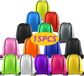 Unyqoos® 15 pièces sac à cordon, 14 couleurs, 39 x 34 cm