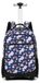 Aoking Sac à dos à roulettes pour femmes et hommes avec design licorne, doté d'une fermeture éclair et de divers compartiments de rangement