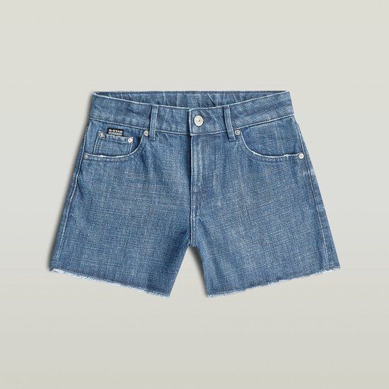 G-Star TRUE SHORTS RAW EDGE G Dames Korte broeken Katoen Licht 100% Maat 16