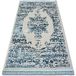 Rugsx Tapis ACRYL MANYAS 192AA Gris/Bleu ra 80x300 cm