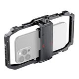 NEEWER Universele telefoonkooi, Smartphone Video Rig met Quick Release Mounts Koude Schoenen voor Videomaker Filmmaken TikTok Vlogging Telefoon Video Stabilizer Houder Compatibel met iPhone Samsung