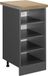 Vicco R-Line Keukenrek – 40 cm, WB Eik Antraciet