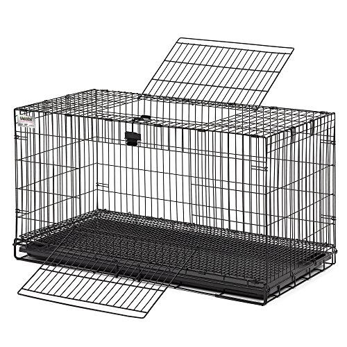 Midwest Homes for Pets Wabbitat - Opvouwbare konijnenkooi - 93,98 cm - Zwart