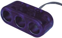 Waytex 59251 Tripleur met kabel voor sigarettenaansteker, 12 V