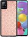 B2Ctelecom Back Cover voor Samsung Galaxy A51 Bumper Case Pattern Orange