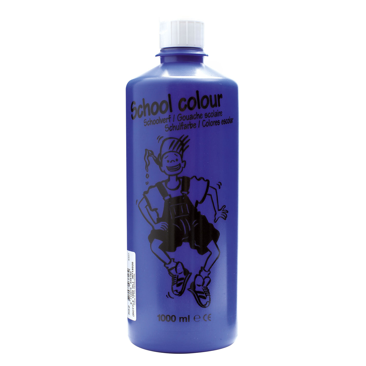 Talens Schoolverf Donkerblauw 1 liter