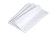 Excelsa Caldo Badmat, katoen, wit, 28 x 25 x 3 cm
