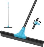 Bol Essuie-sol Robuste avec Manche Télescopique pour Espaces Humides, Garage et Salle de Bain