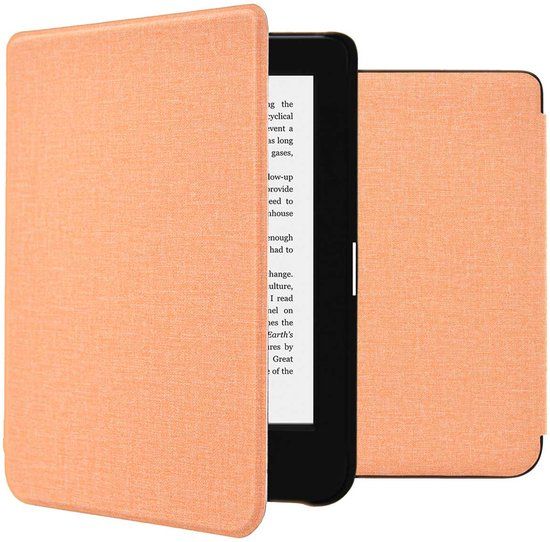 imoshion Ploonk B.V. Ereader Hoes - Geschikt voor Kobo Clara 2E/Tolino Shine 4 - Oranje
