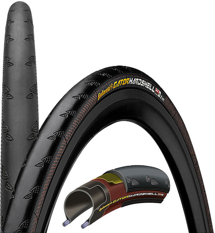 Continental Gator Hardshell Fietsband 28 vouwband zwart