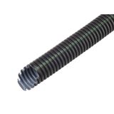 Fränkische Rohrwerke FBY-EL-F co2ntrol 63 Beschermslang (ribbelslang) Zwart 25 m