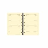 Quo Vadis Organizer 2026-2027 Timer 14 Horiz. Prestige FR zwart 8x12,5 cm